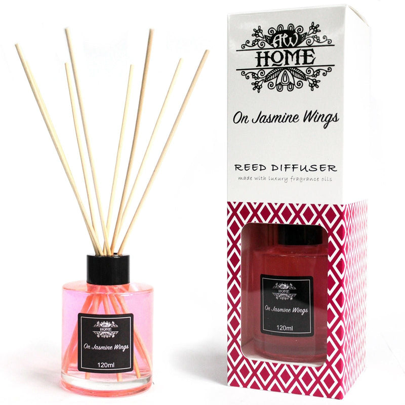 120ml Reed Diffuser - On Jasmine Wings - BLAKK Home Fragrance