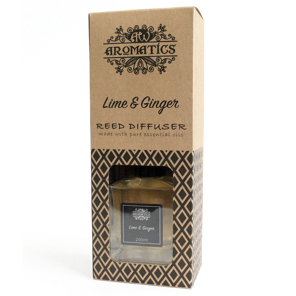 200 ml Limetten-Ingwer-Diffuser mit ätherischem Öl