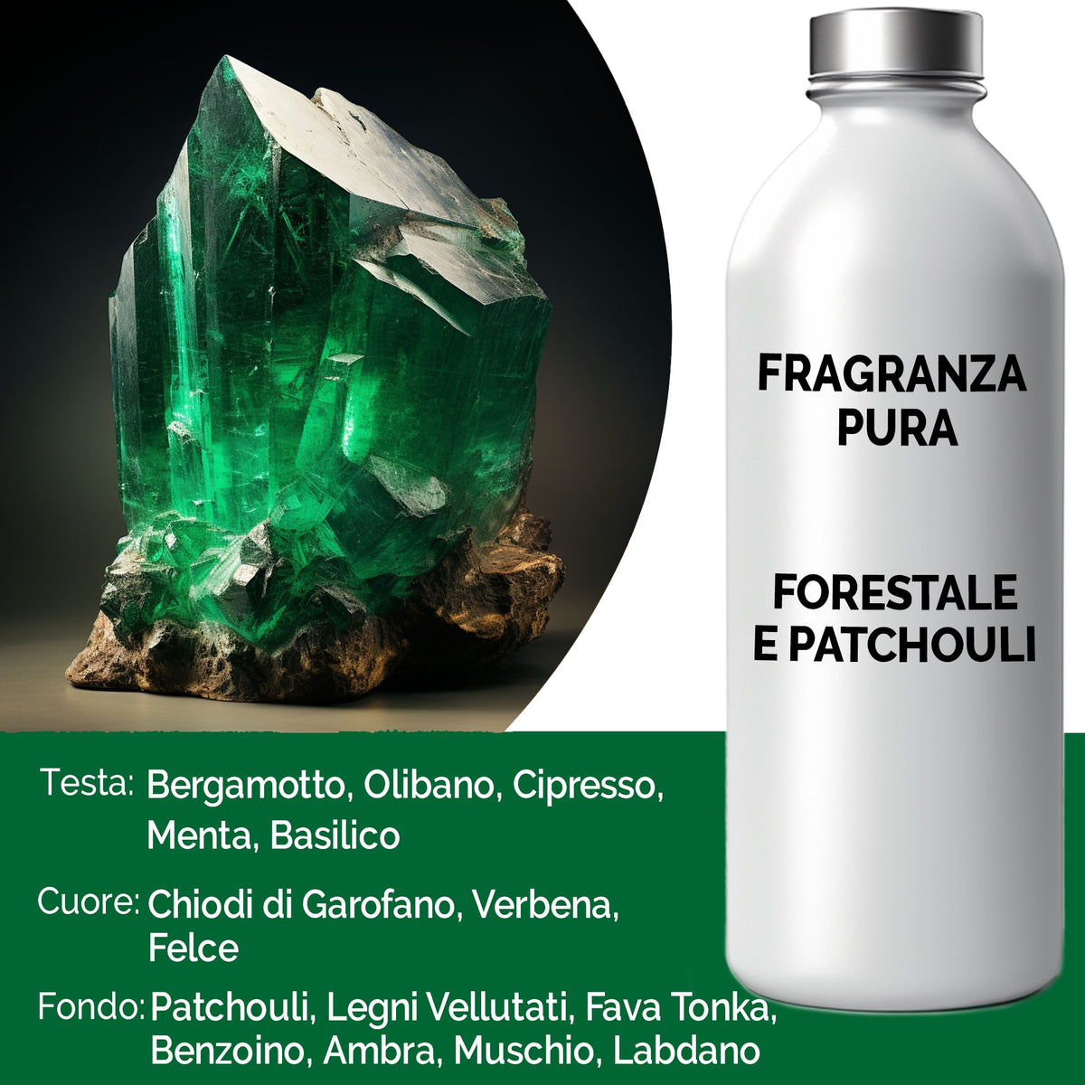500ml (Rein) FO - Waldfarn & Patschuli