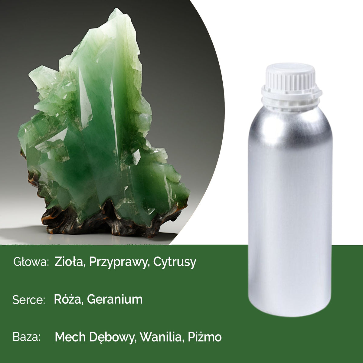 500ml (Rein) FO - Kühle Jade & Eichenmoos
