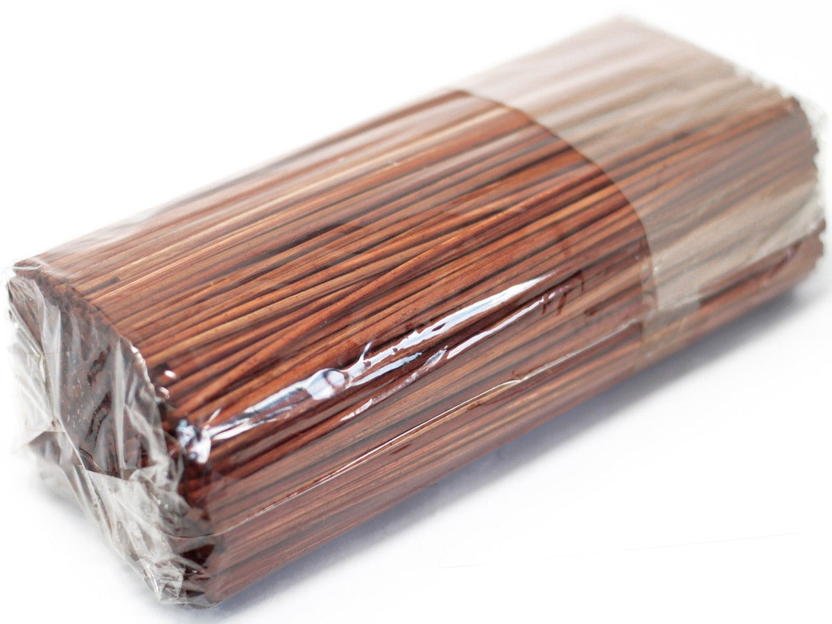 Dunkelbraune Rattanstäbchen für Diffuser - 25cm x 3mm - 500g