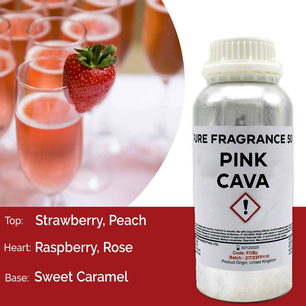 Pink Cava Pure Fragrance Oil - 500ml - BLAKK Home Fragrance