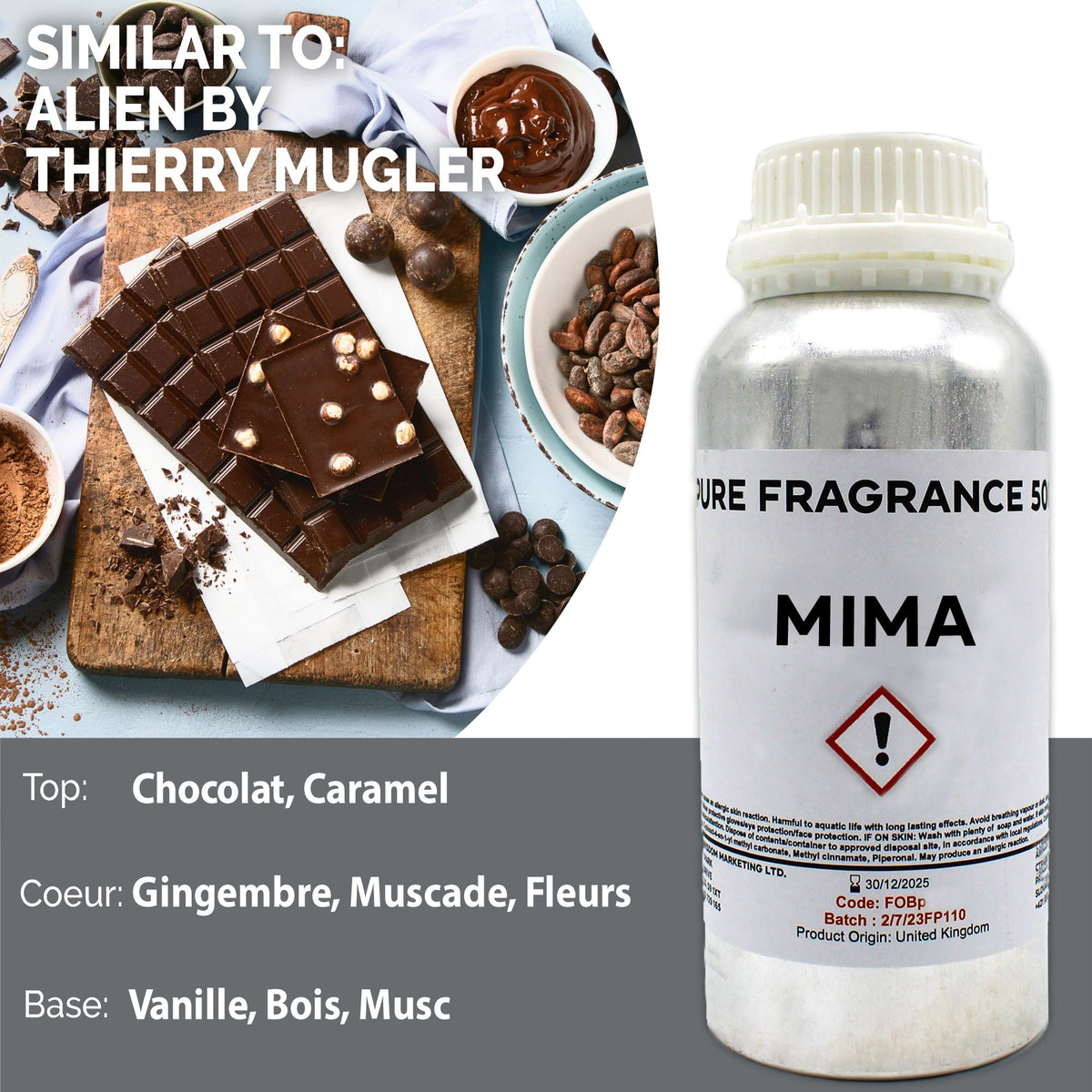 Mima Reines Duftöl – 500 ml