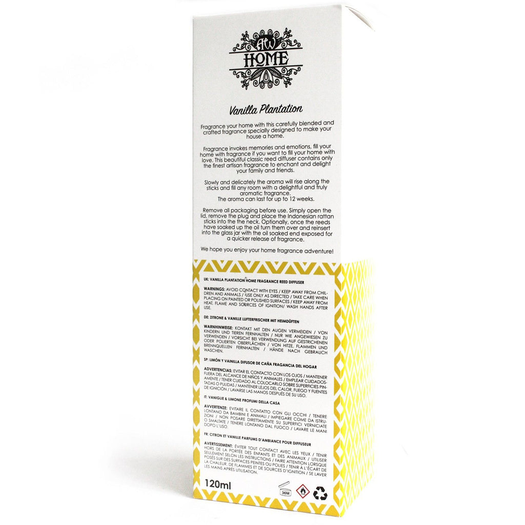 120ml Reed Diffuser – Vanilleplantage