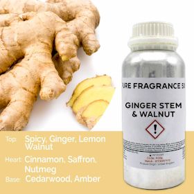 Reines Duftöl Ingwerstängel & Walnuss – 500ml