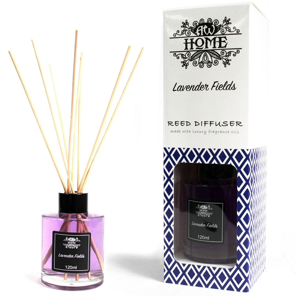 120ml Reed Diffuser - Lavender Fields - BLAKK Home Fragrance