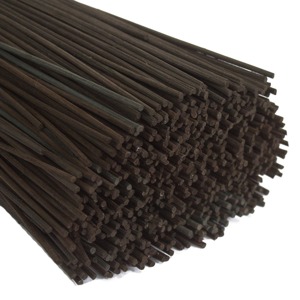 Schwarze Rattanstäbchen für Duftdiffusor – 25 cm x 3 mm – 500 g
