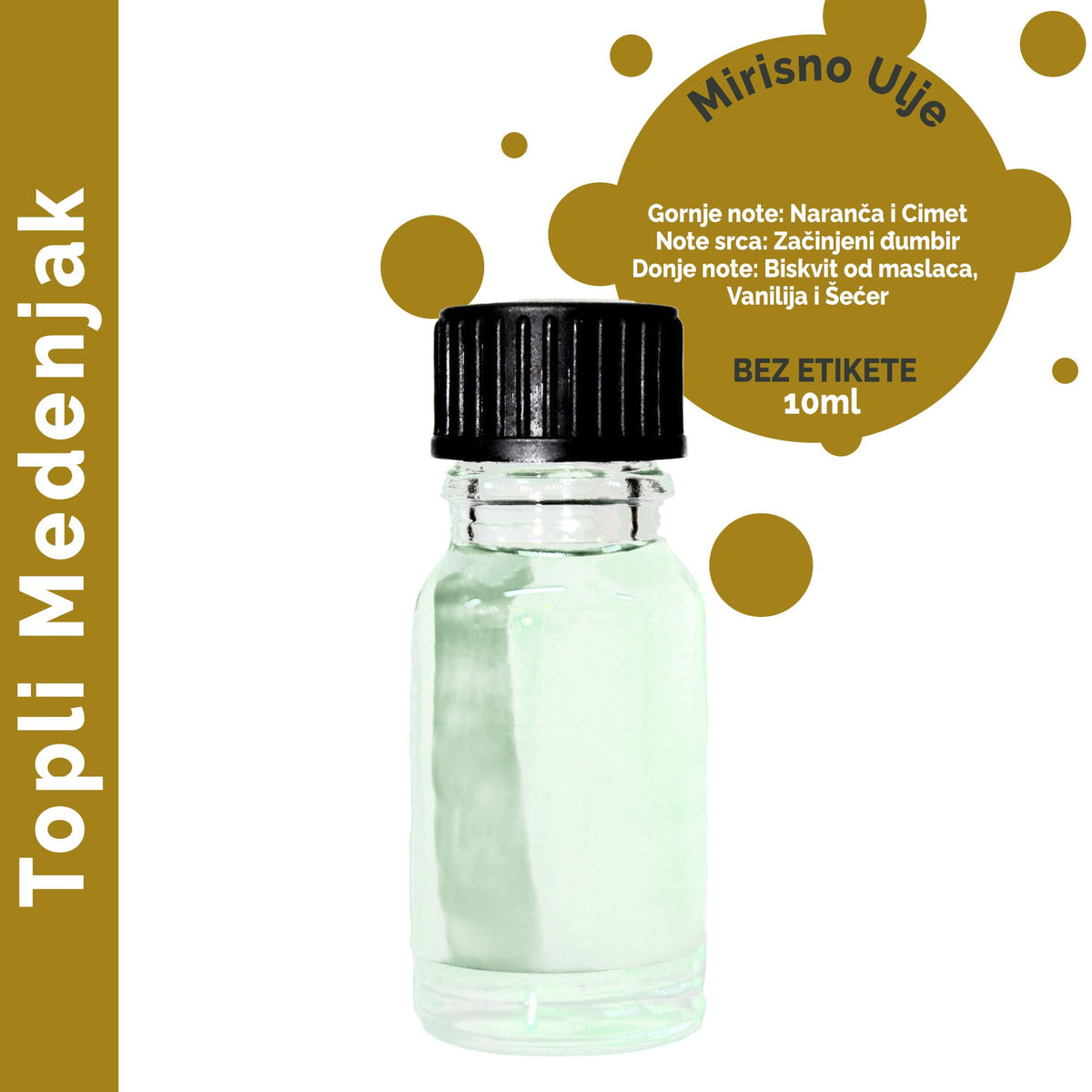 Duftöl „Warm Gingerbread“ 10 ml – White Label