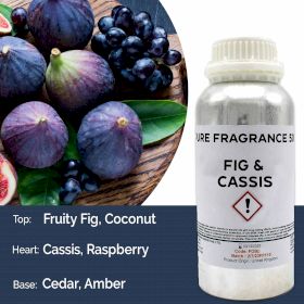 Feige & Cassis Reines Duftöl - 500ml