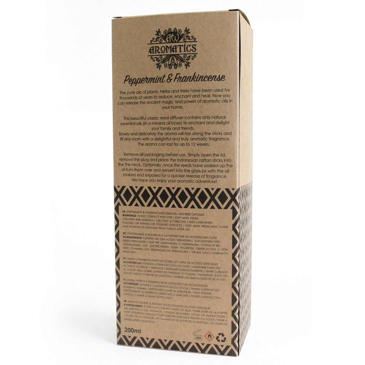 200ml Pfefferminz- & Weihrauch-Diffuser