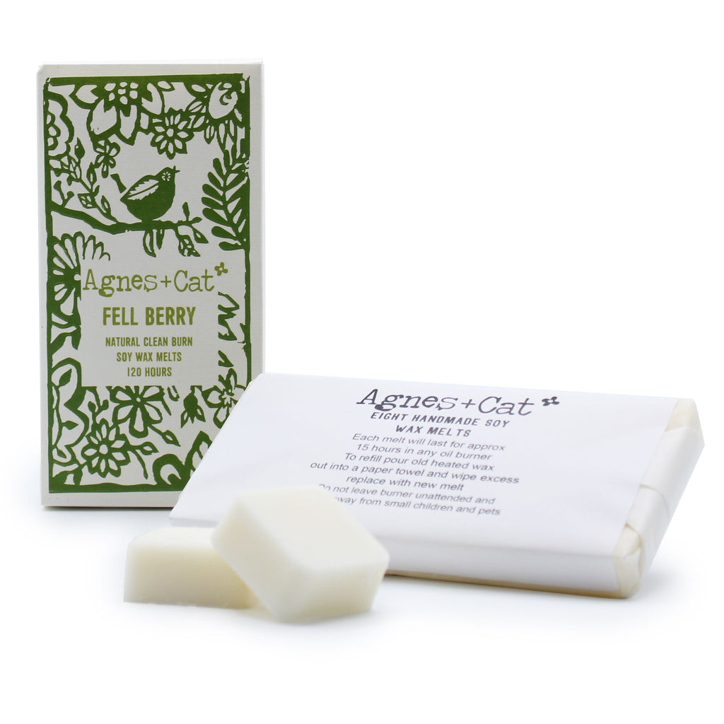 Agnes + Cat Box of 8 Wax Melts - Fell Berry - BLAKK Home Fragrance