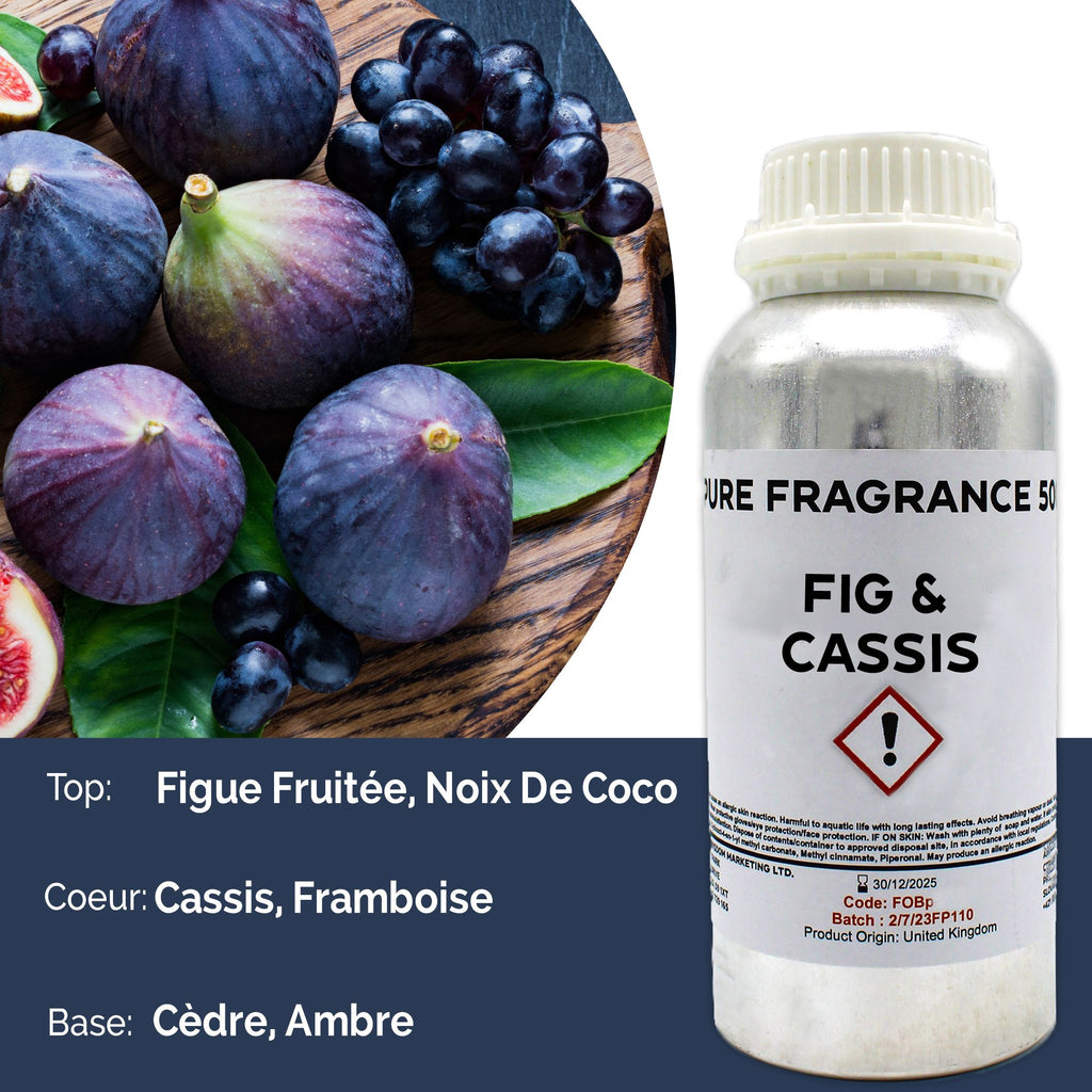 Feige & Cassis Reines Duftöl - 500ml