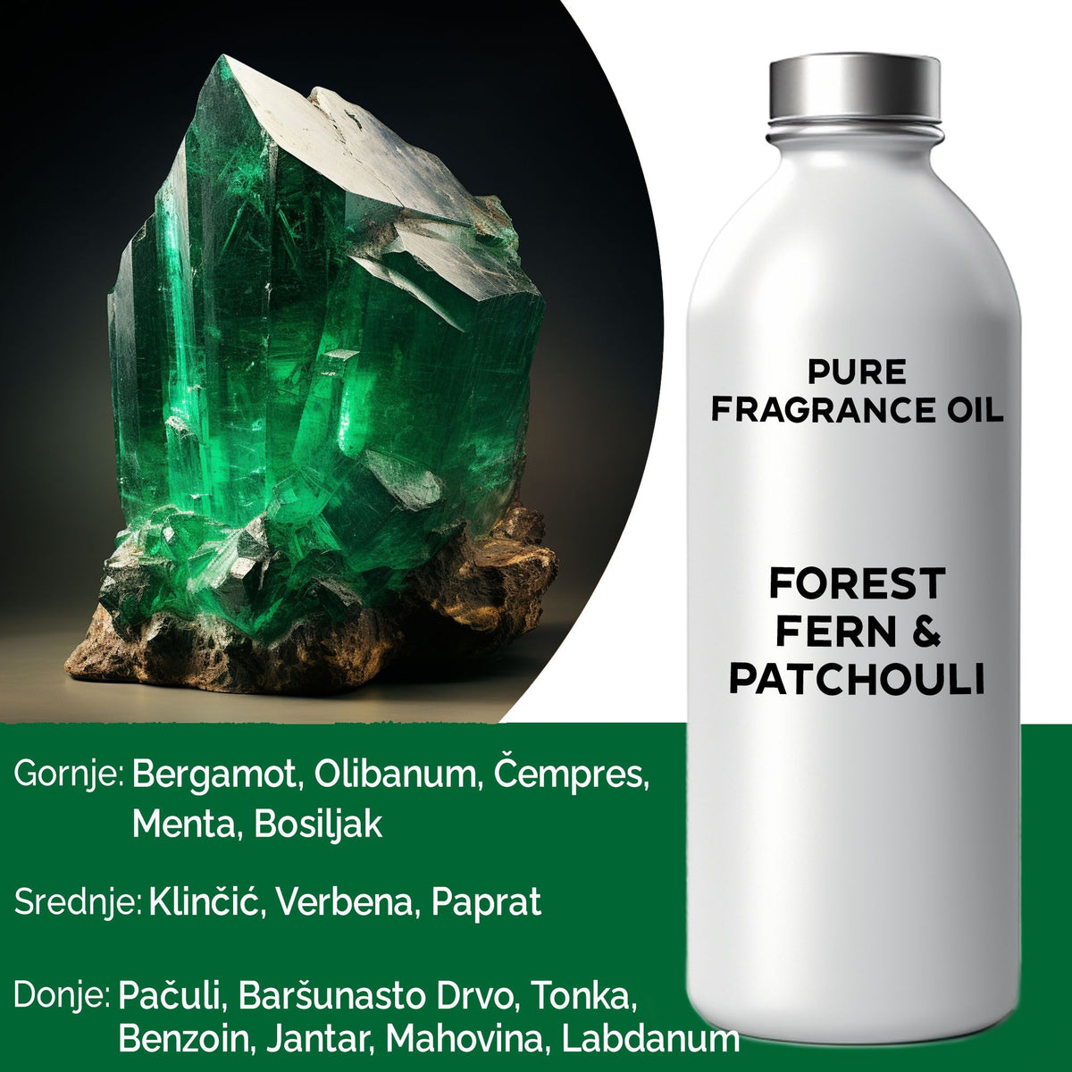 500ml (Rein) FO - Waldfarn & Patschuli