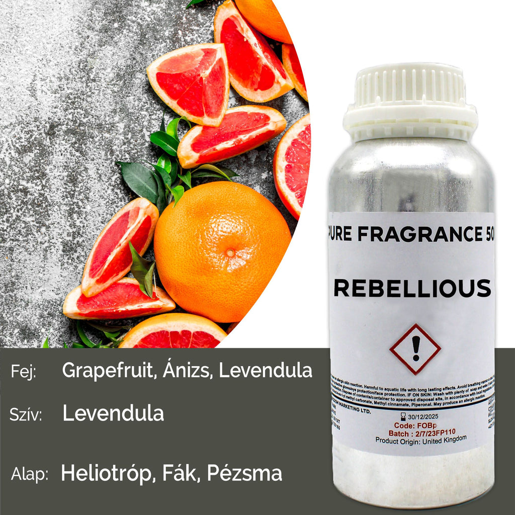 Rebellious Reines Duftöl – 500 ml