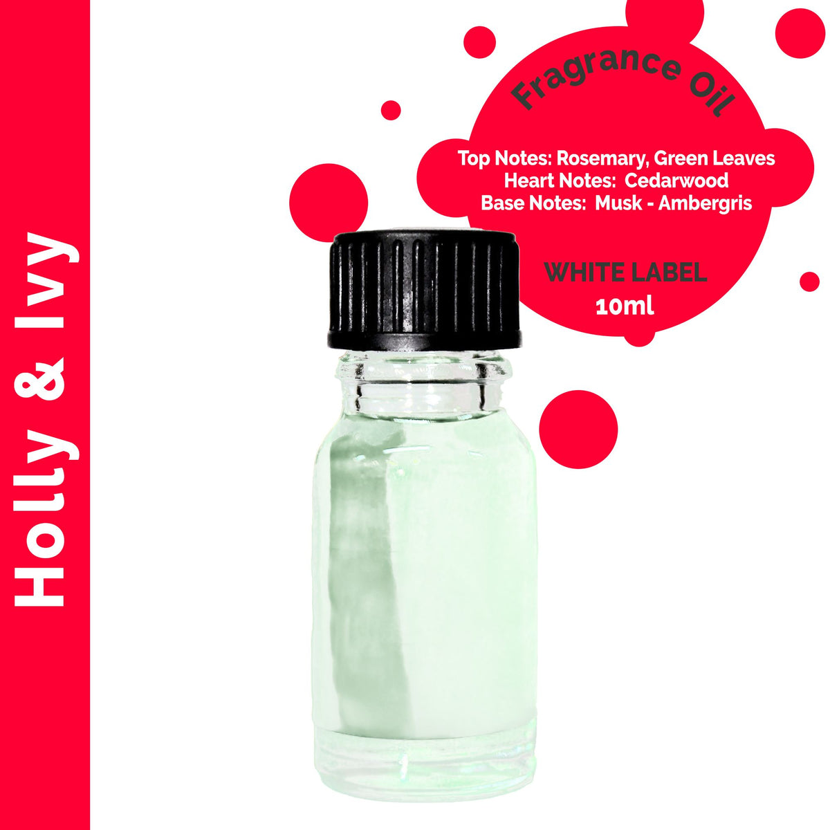 Olejek zapachowy Holly & Ivy 10ml - Biała etykieta