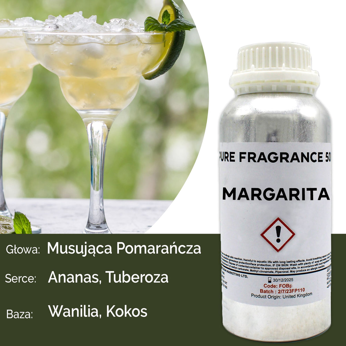 Margarita Pure Fragrance Oil - 500ml