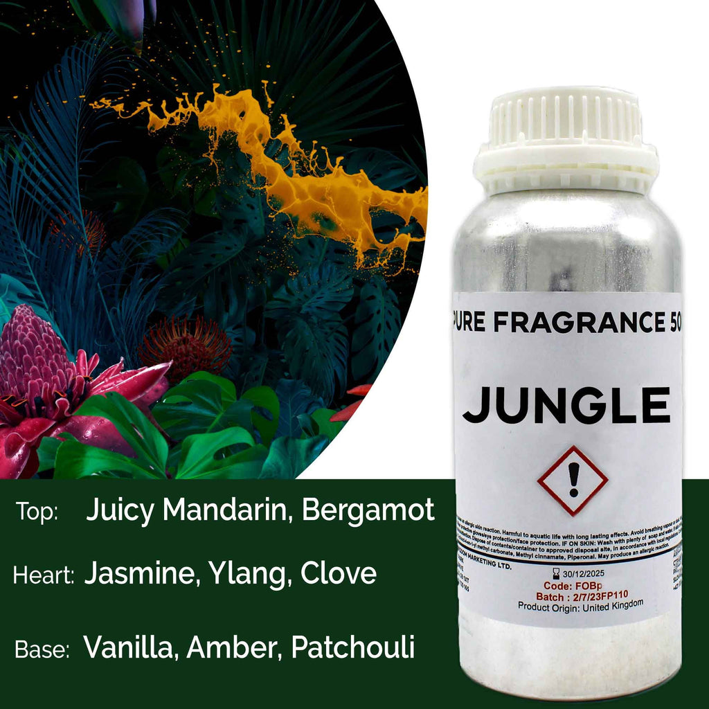 Jungle Pure Fragrance Oil - 500ml - BLAKK Home Fragrance