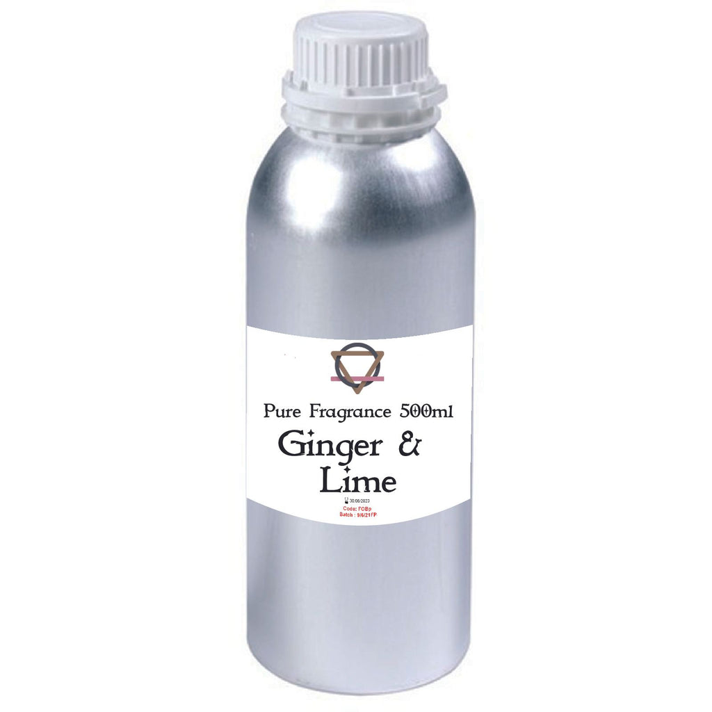 Ingwer & Limette Reines Duftöl - 500ml