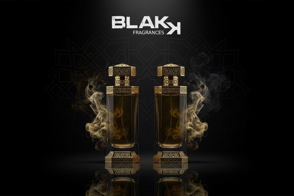 BLAKK Fragrances Banner